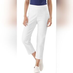 Tommy Bahama Arielle White Cropped Pants ~NWT